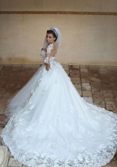 beautiful white ball gowns