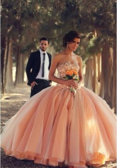 Pink Tulle Ball Gown Wedding Dresses 2018 Sweetheart Vestidos De Novia Bridal Gowns With Rhinestones