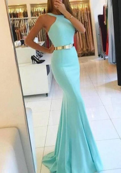 Sexy Mermaid Long Formal Evening Dress