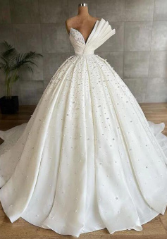 A line formal ivory prom dress new arrive ball gown