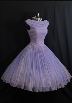 A-Line Chiffon Short Prom Dress
