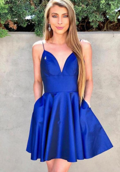 Simple Short Prom Homecoming Dresses