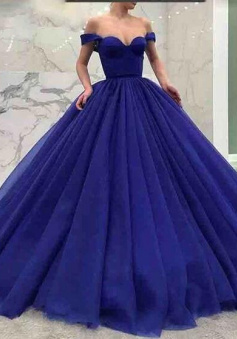 Disney Ball Gown Off Shoulder Tulle Quinceanera Dresses