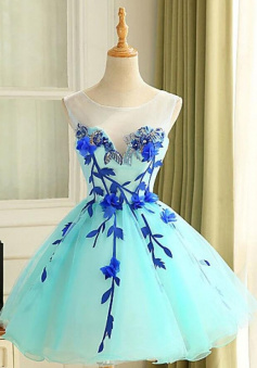 Beautiful Short Tulle Prom Dress