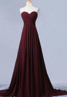 Elegant Simple Chiffon Prom Dress