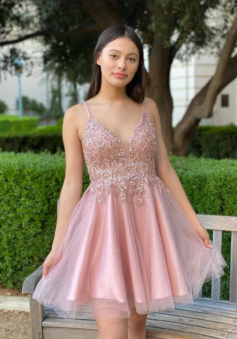 Pretty Short Prom Dress Homecoming Dress
