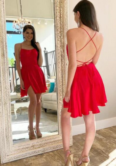 Sexy Red Homecoming Dresses Dance Dresses