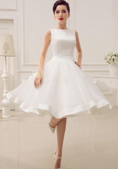Cute Ball gown Homecoming Dress Short Wedding Dress