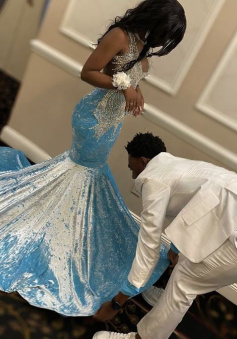 Sexy black girl prom dress,sexy evening dress     