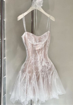 Sexy Mini Dress Women Elegant Evening Party Short Prom Dress     