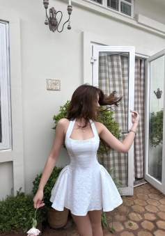 A Line Simple White Birthday Outfit Short Evening Dress Short Party Dress Homecoming Dress 