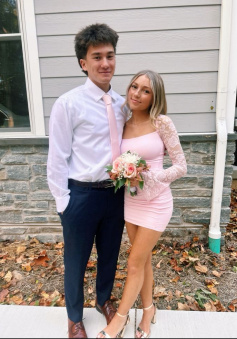 Pink Short Prom Dress Birthday Party Dress Homecoming Dress  