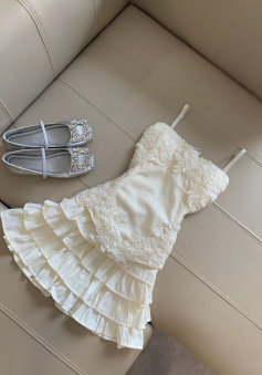 Sexy Ivory Short Prom Dress Mini Birthday Party Dress Homecoming Dress  