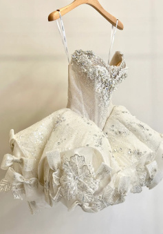 A Line Luxurious Homecoming Dress Short Party Dress   