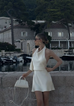 Ivory Homecoming Dress Short Evening Dress Cocktail Dresses Short Party Dress  