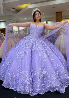 Lace Ball Gown,Long Prom Dress,Evening Dress,Prom Dresses      