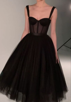 Black Prom Dress, Graduation Party Dresses, Prom Dresses For Teens     