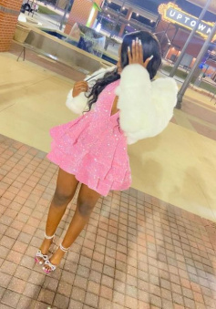 sexy short pink homecoming dress    