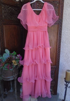 Pink Prom Dress Women Sexy Dresses Elegant Party Dress    