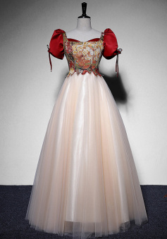 A-line bridesmaid dress evening dress new prom dress party gowns    