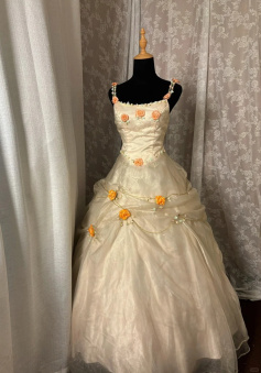 A Line Party Dress Long Evening Dress Wedding Dress   