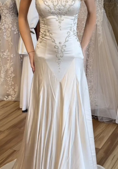Elegant Wedding Dress Long Bridal Gowns
