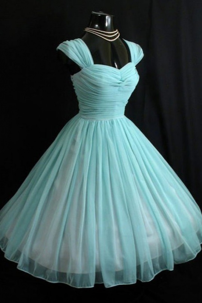 Cap Sleeves Prom Dress/Homecoming Dress 