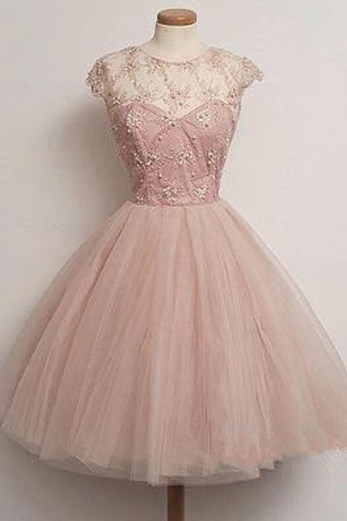 Vintage Ballet Length Cocktail Dresses