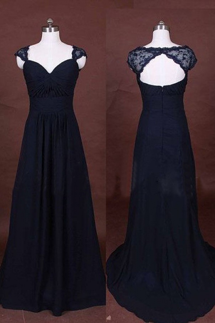 elegant chiffon evening dresses