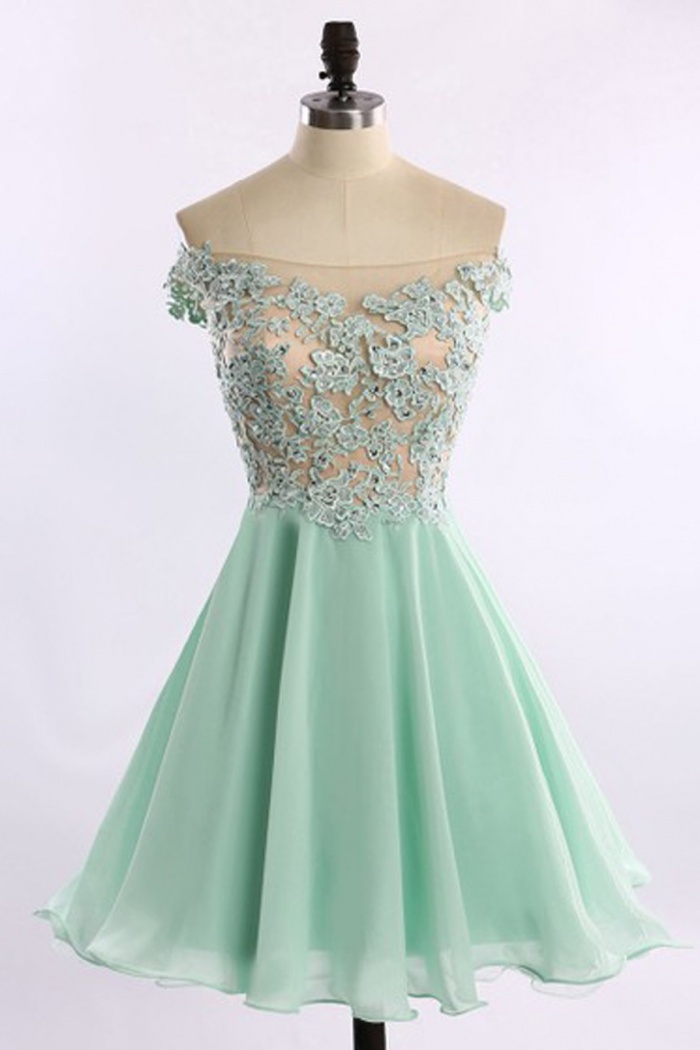mint homecoming dresses