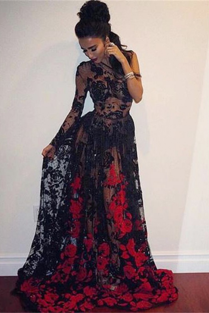 Black lace train Clearance