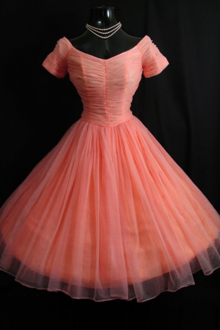 ball gown knee length