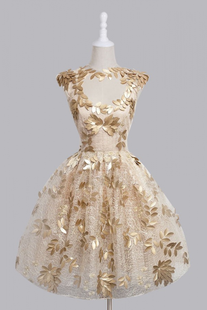 knee length gown