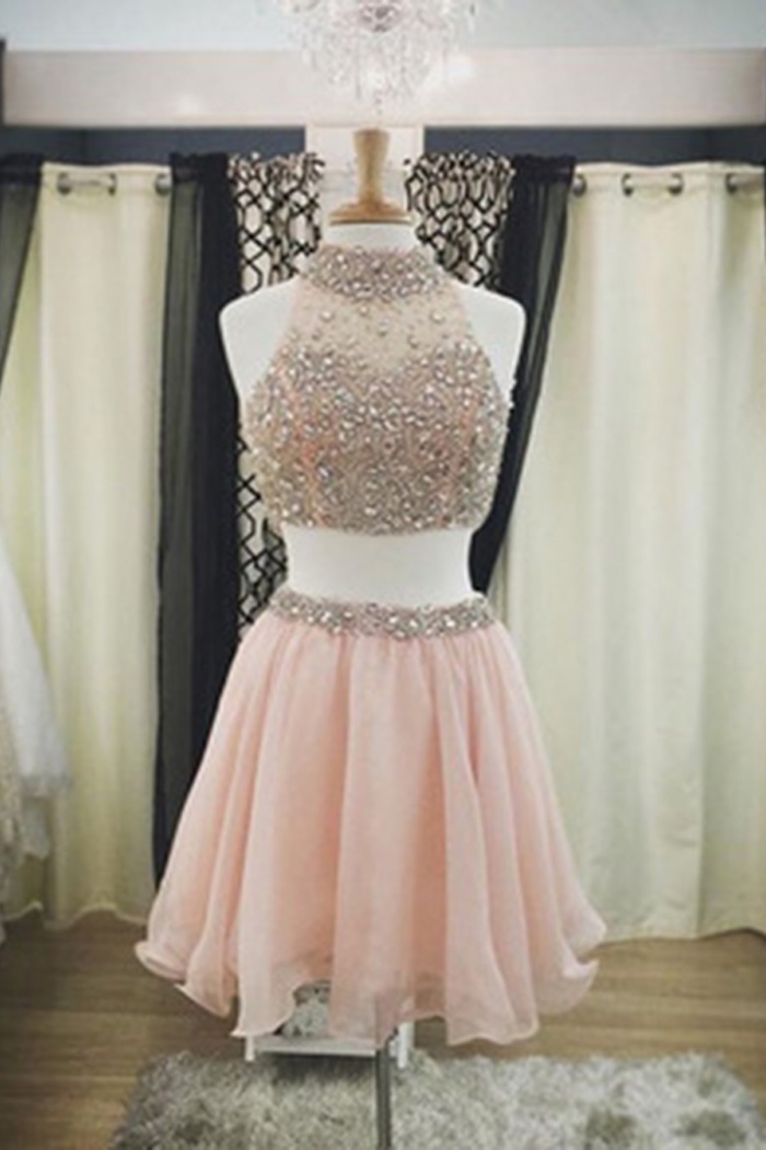 two piece dresses homecoming