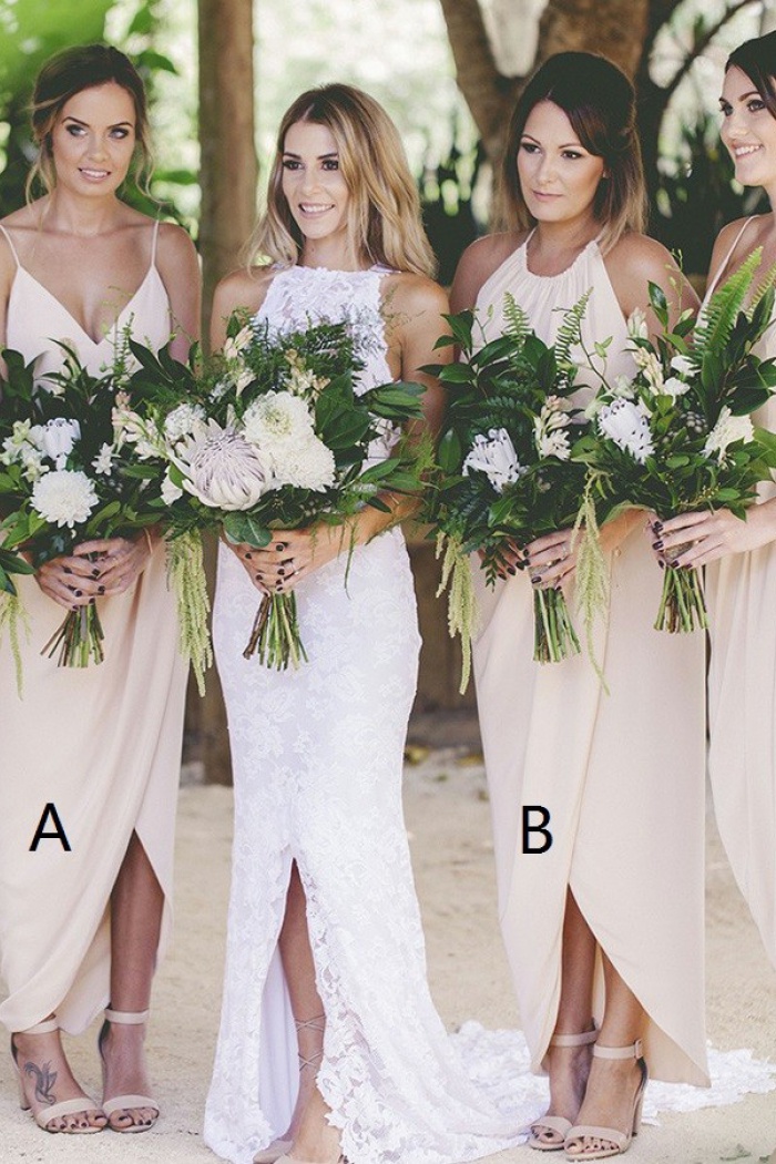 pearl bridesmaid dresses