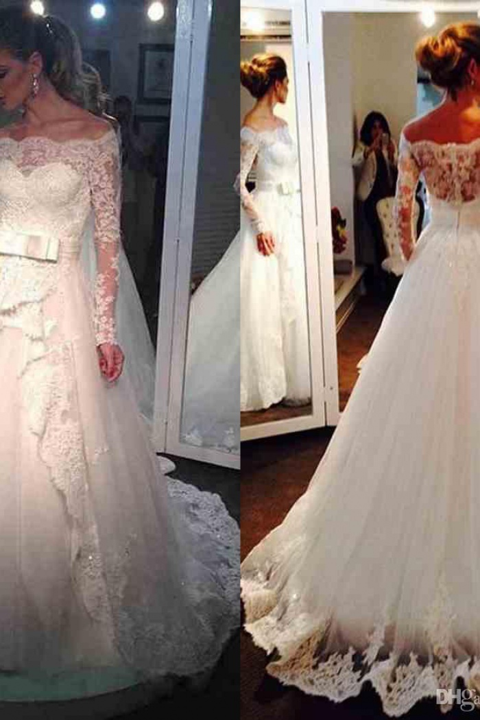 stylish wedding dresses 2018
