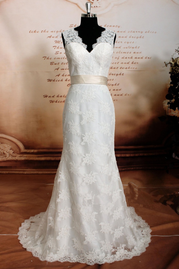 lace bridal sash