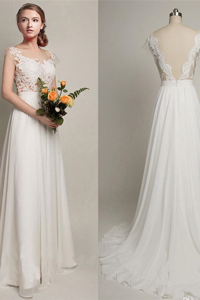 white lace bridal shower dress