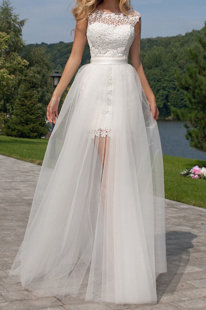 cute lace wedding dresses