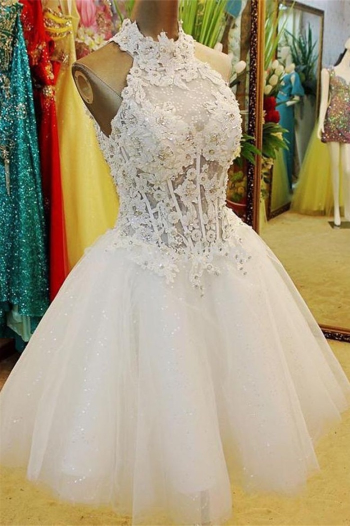 short white wedding dresses