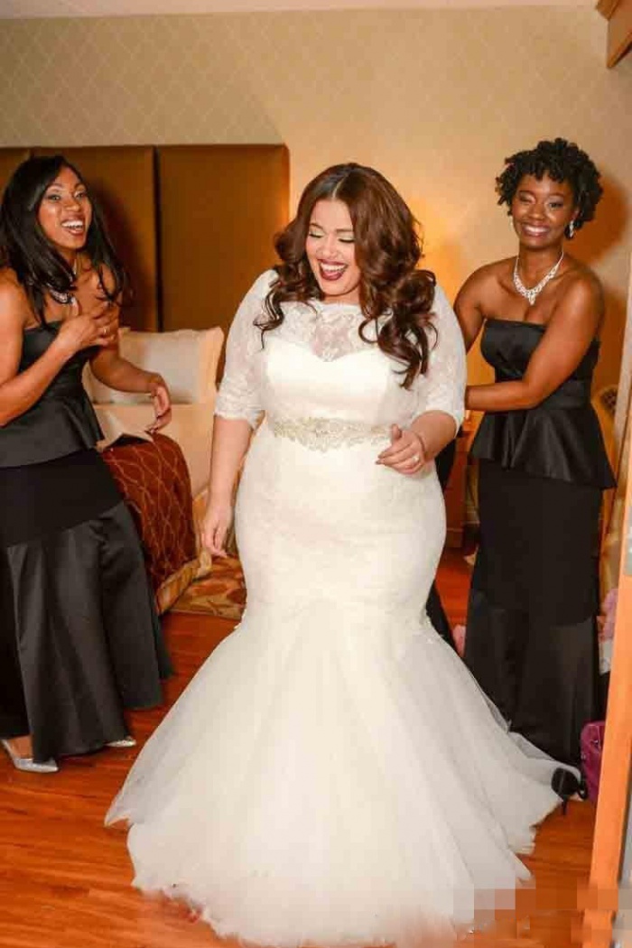 plus size sexy wedding dresses