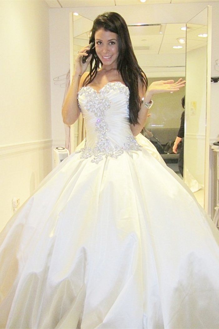 plus size wedding ball gowns