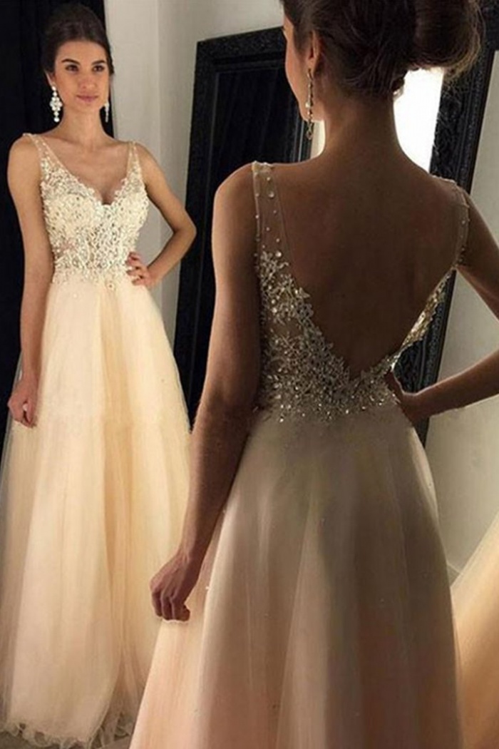lace prom dress
