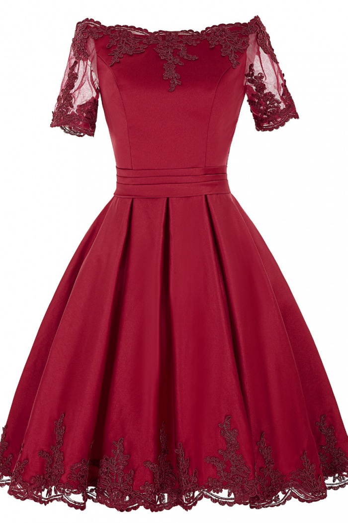 short prom dresses off the shoulder