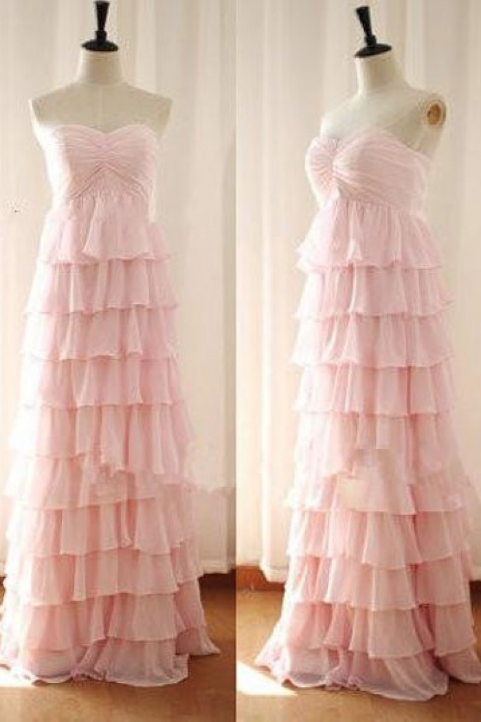 frill bridesmaid dresses