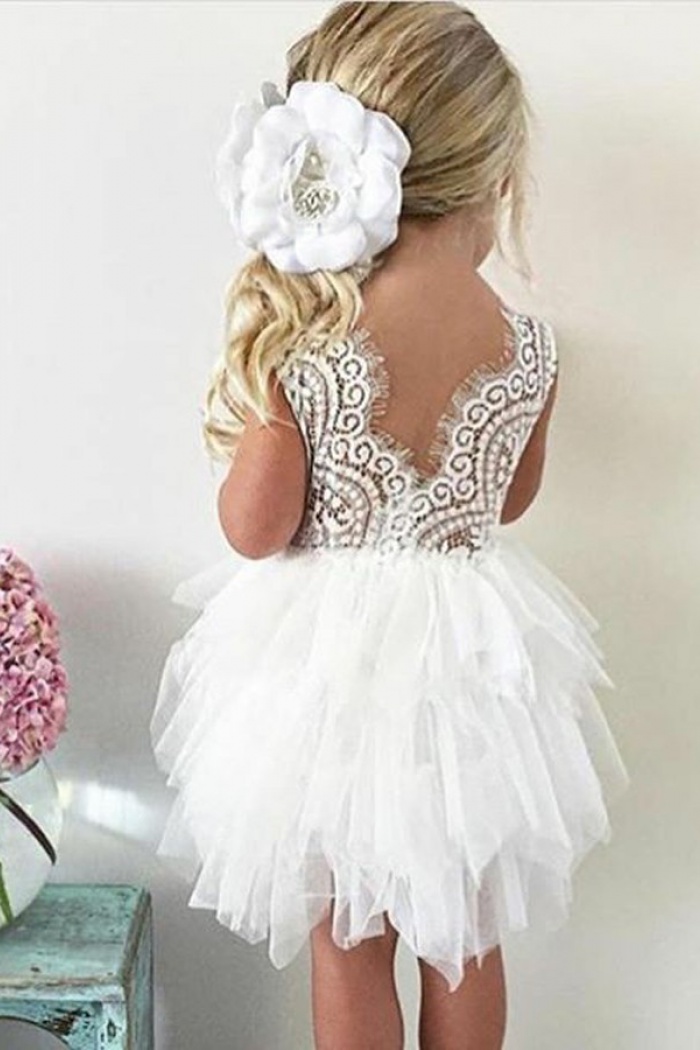 short white ball gown dresses