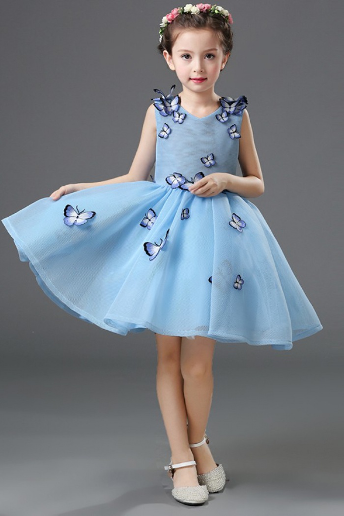 butterfly girl dress