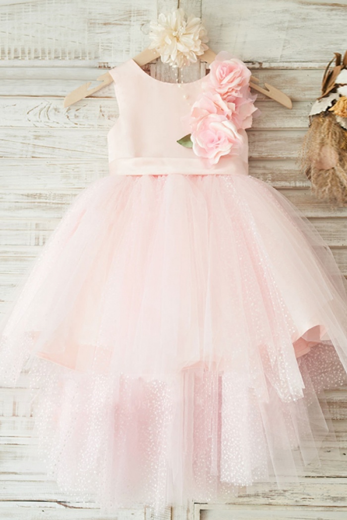 high low flower girl dresses